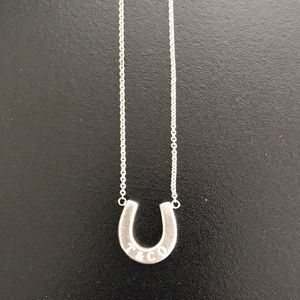Tiffany’s Sterling Silver Horseshoe Necklace